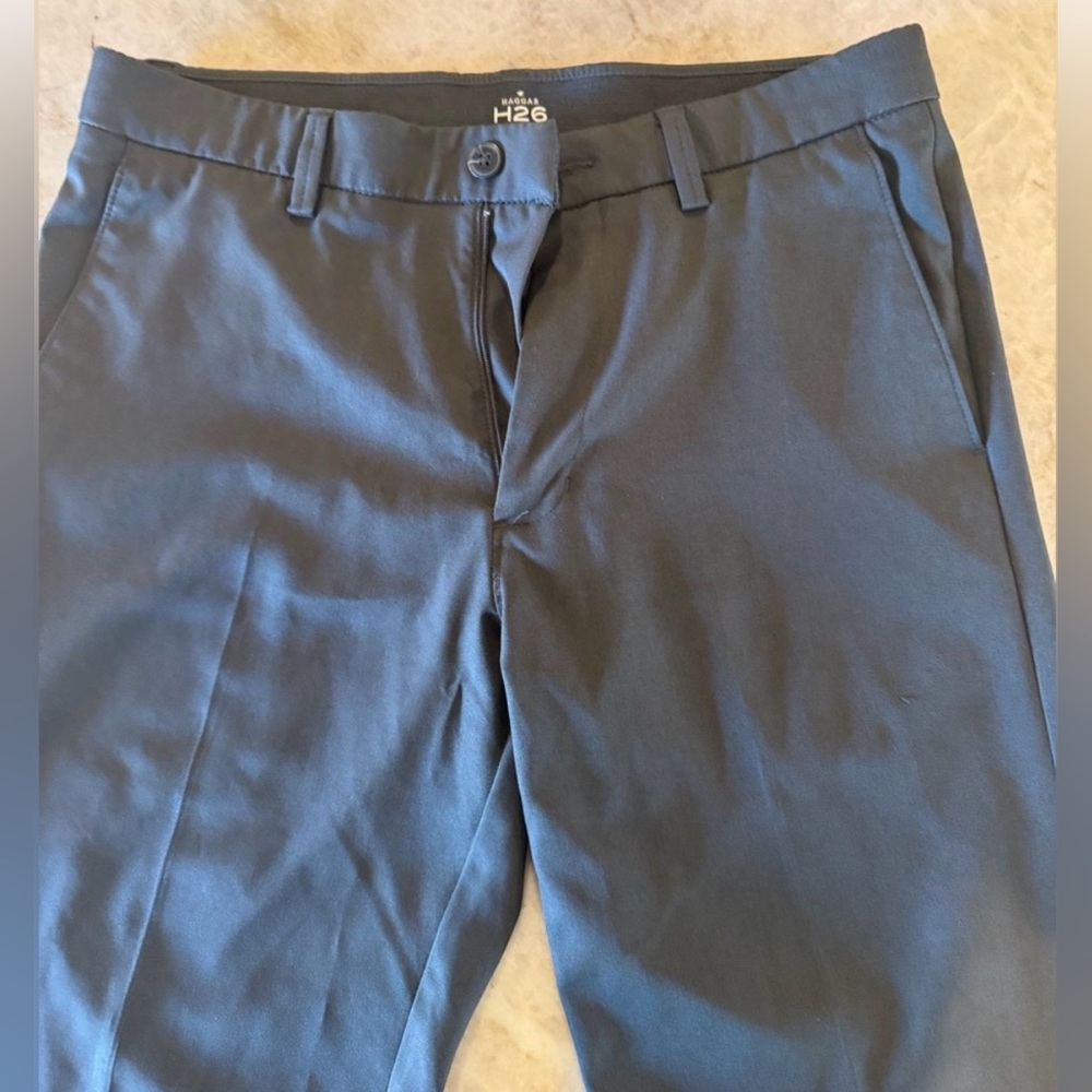 Haggar Men's Dark blue Chinos
